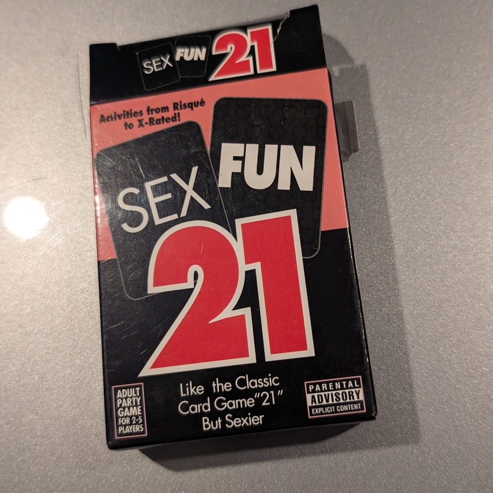 Sex Fun 21 Card Game